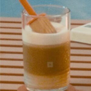 Nespresso Ice Lolly Mold + Recipe Glass  Collectable